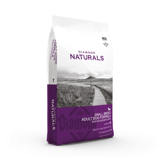 Diamond Naturals Small Breed Adult Dog Formula - Rich In Chicken & Rice